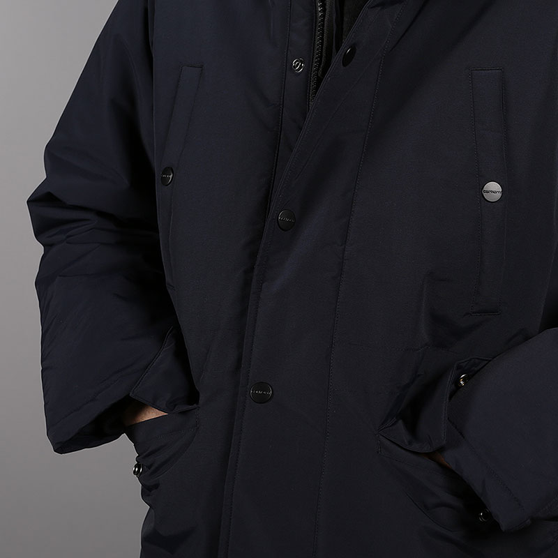мужская синяя куртка Carhartt WIP Anchorage Parka I000728-navy/black - цена, описание, фото 2